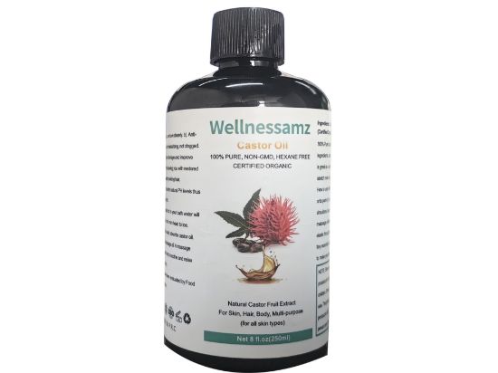 Picture of 8Oz  Organic Castor Oil 